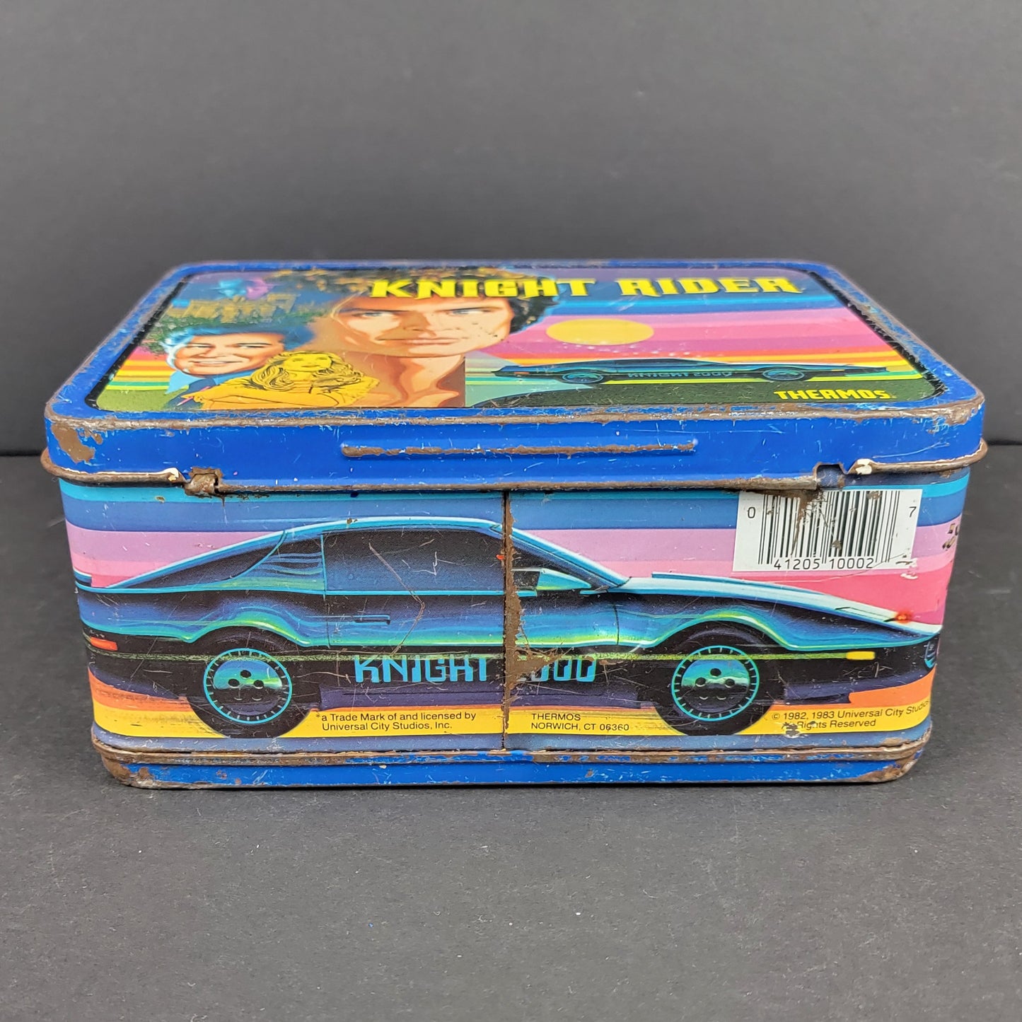Knight Rider Metal Lunchbox (NO Thermos) - 1983
