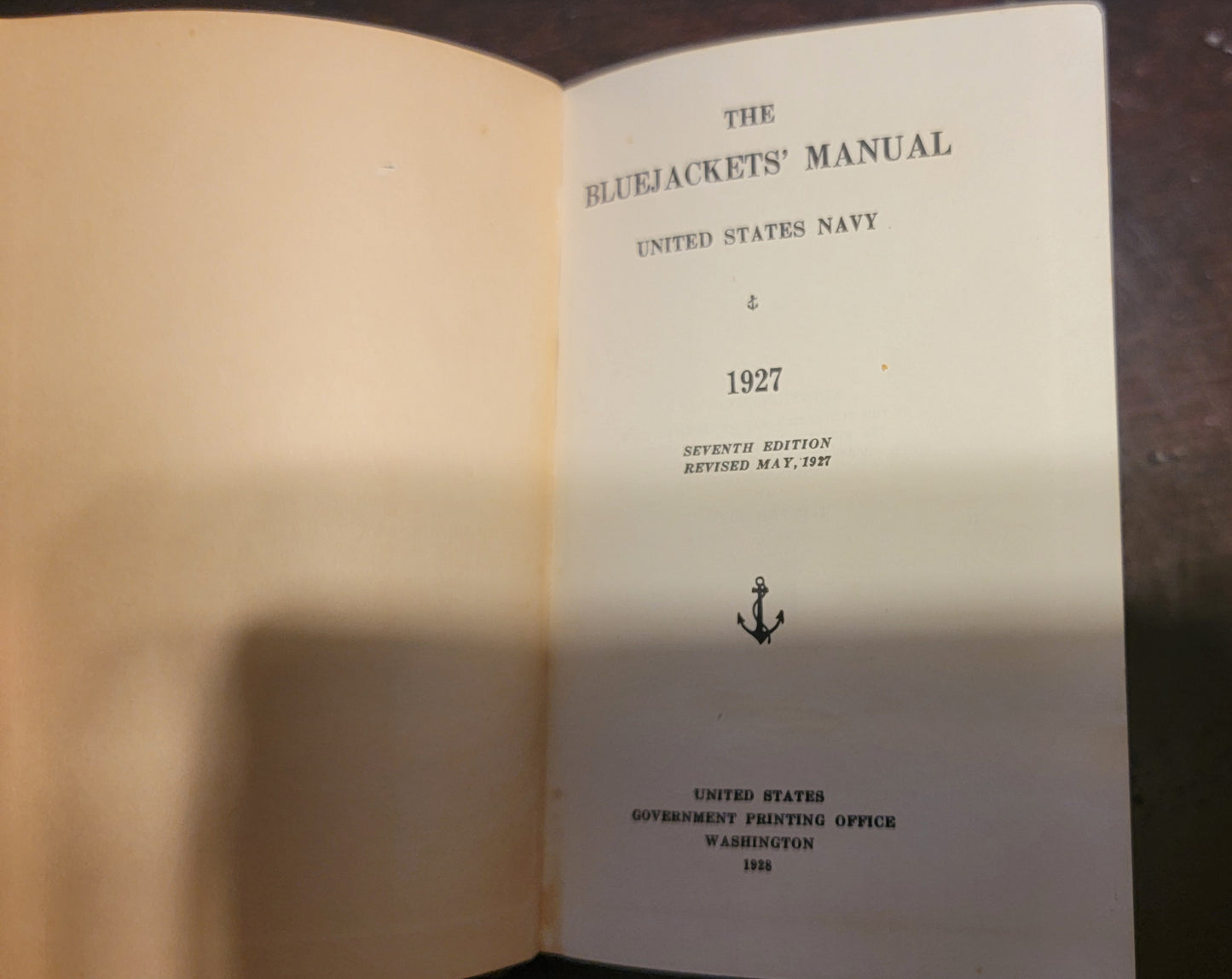 1927 BlueJacket's Manual