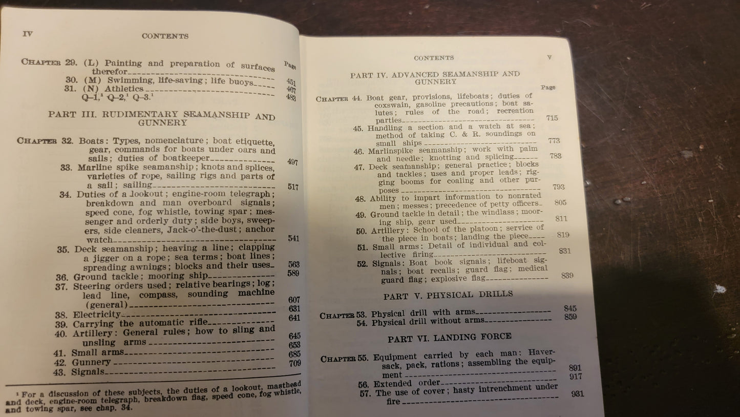 1927 BlueJacket's Manual