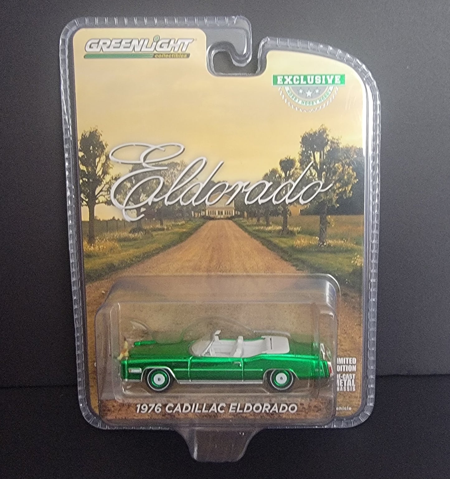 1:64 1976 Cadillac Eldorado "Boss Hogg Caddy" GREEN MACHINE