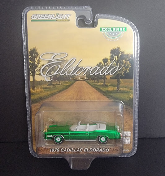 1:64 1976 Cadillac Eldorado "Boss Hogg Caddy" GREEN MACHINE