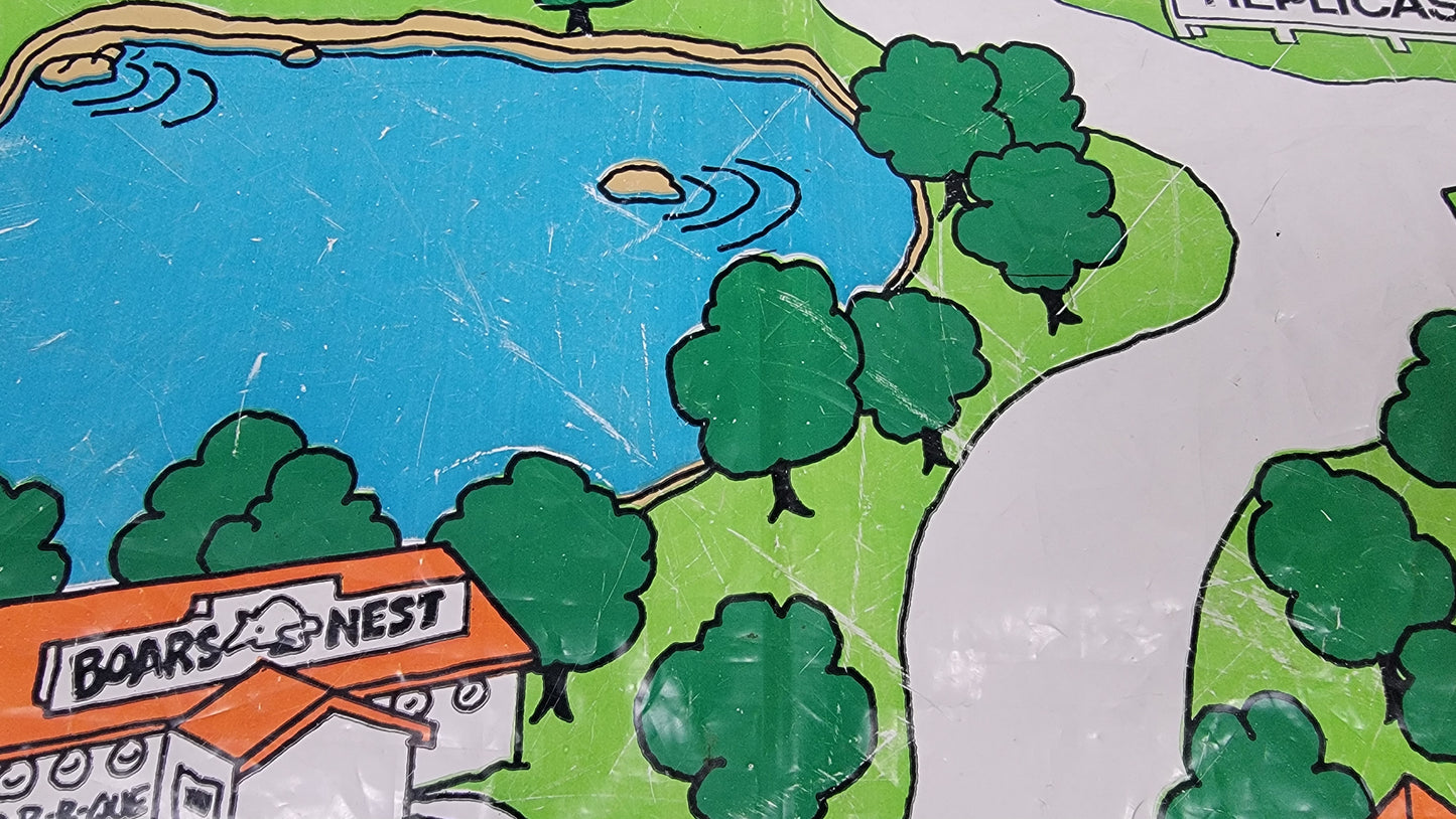 Dukes of Hazzard County Road Map - 1982 (2)