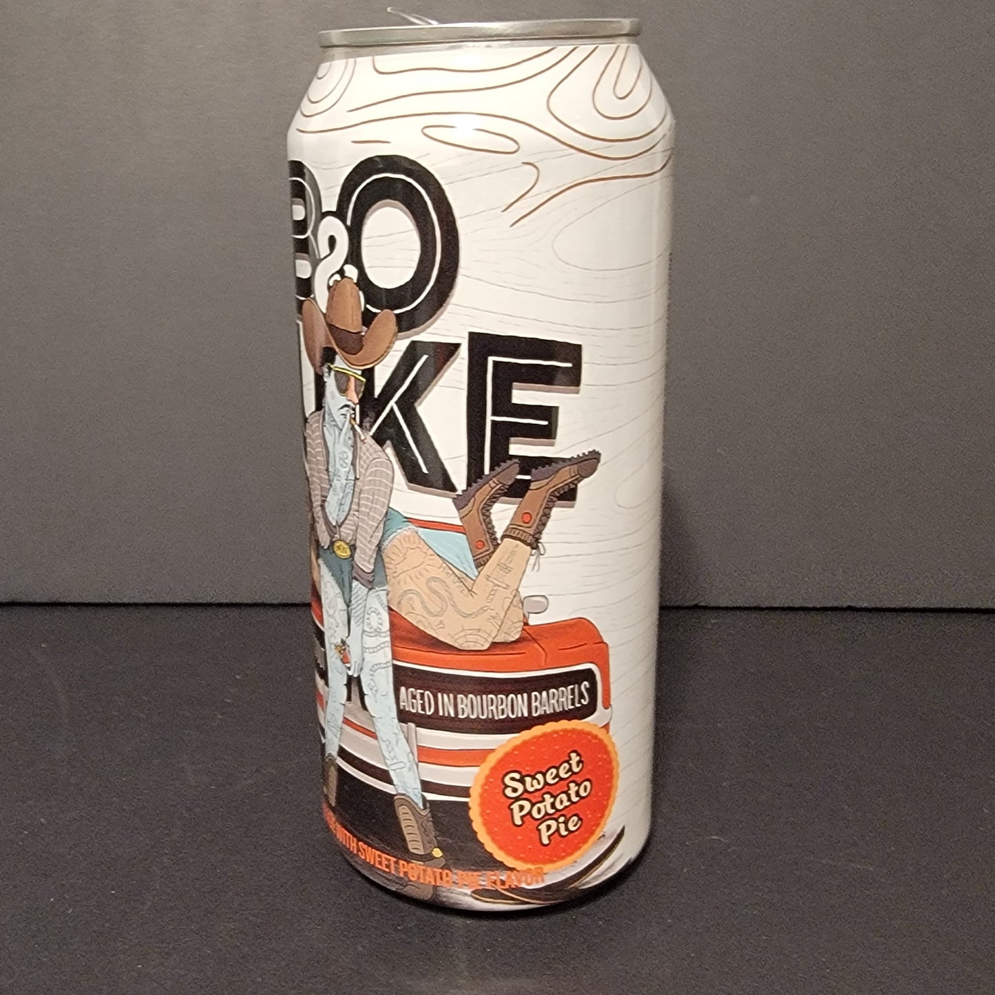 Bo and Luke Sweet Potato Pie Stout (empty) Collectible Beer Can