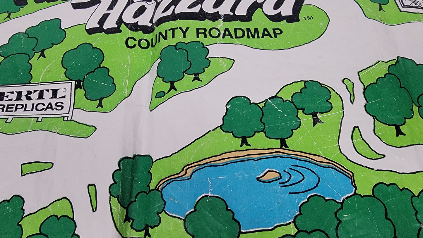 Dukes of Hazzard County Road Map - 1982 (2)