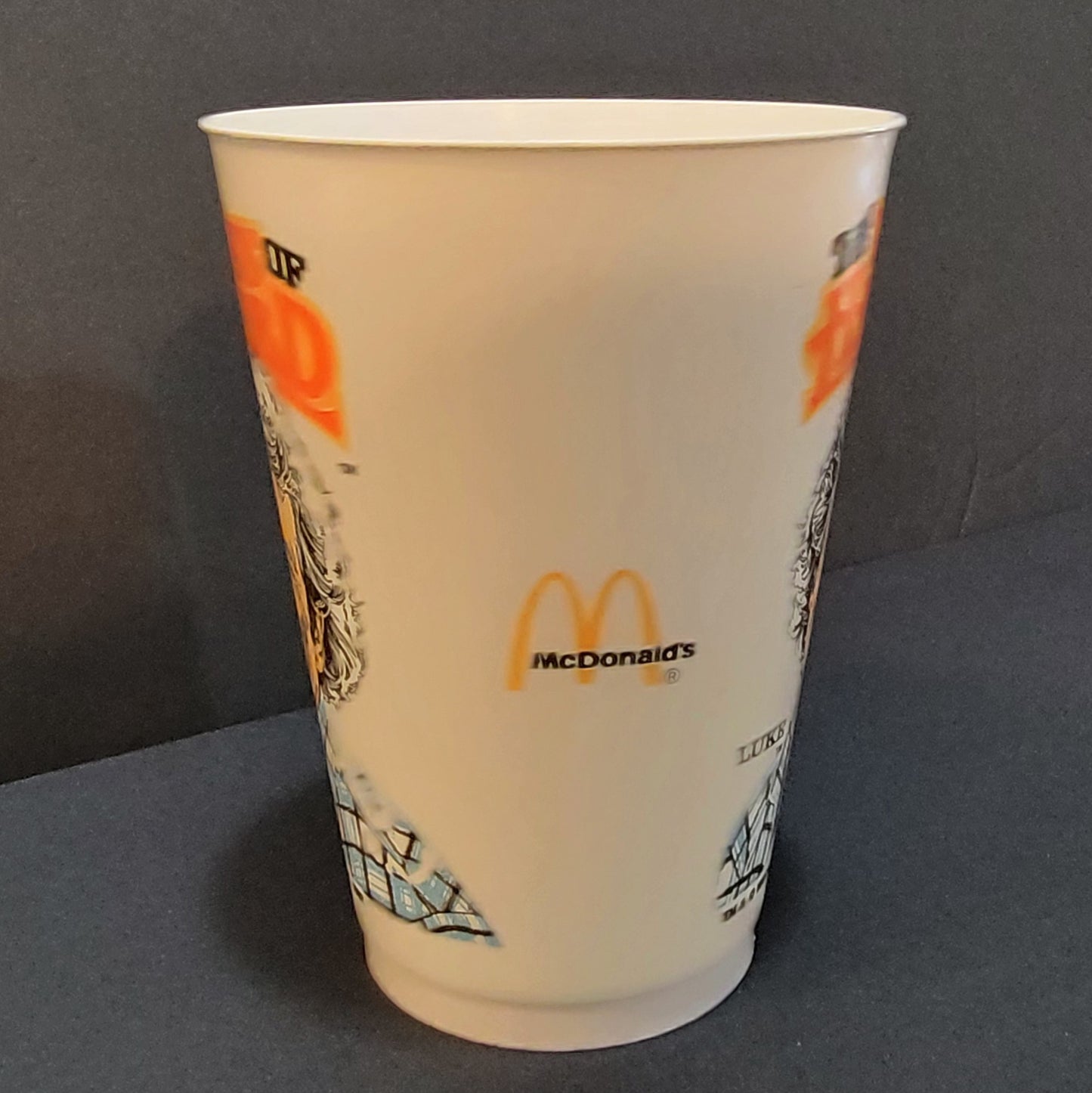 McDonald's Plastic Cup "LUKE DUKE"