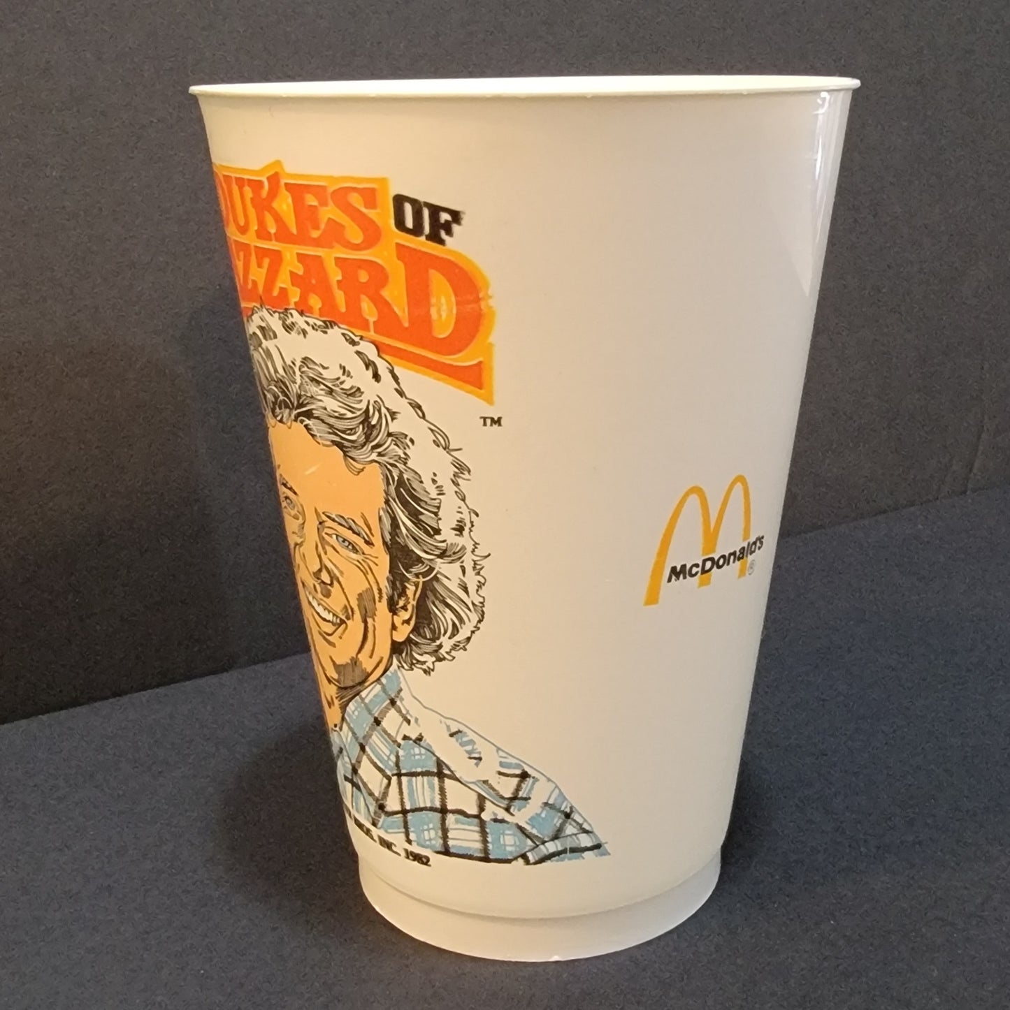 McDonald's Plastic Cup "LUKE DUKE"