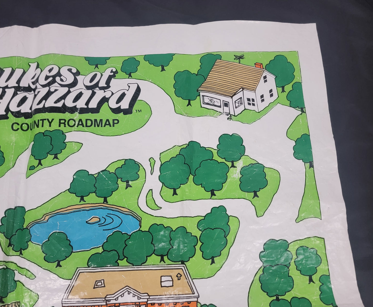 Dukes of Hazzard County Road Map - 1982 (2)