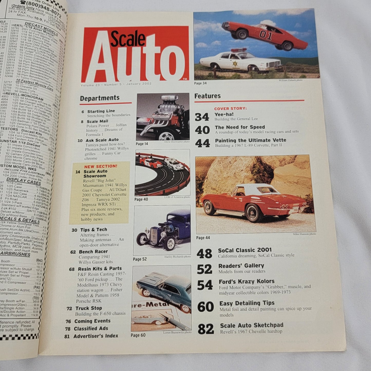SCALE AUTO Magazine, January 2002