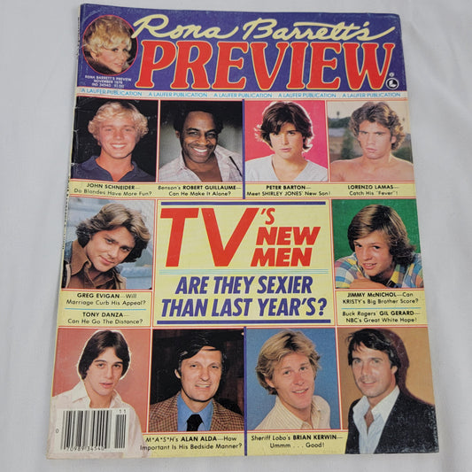 Rona Barrett's PREVIEW Magazine, November, 1979