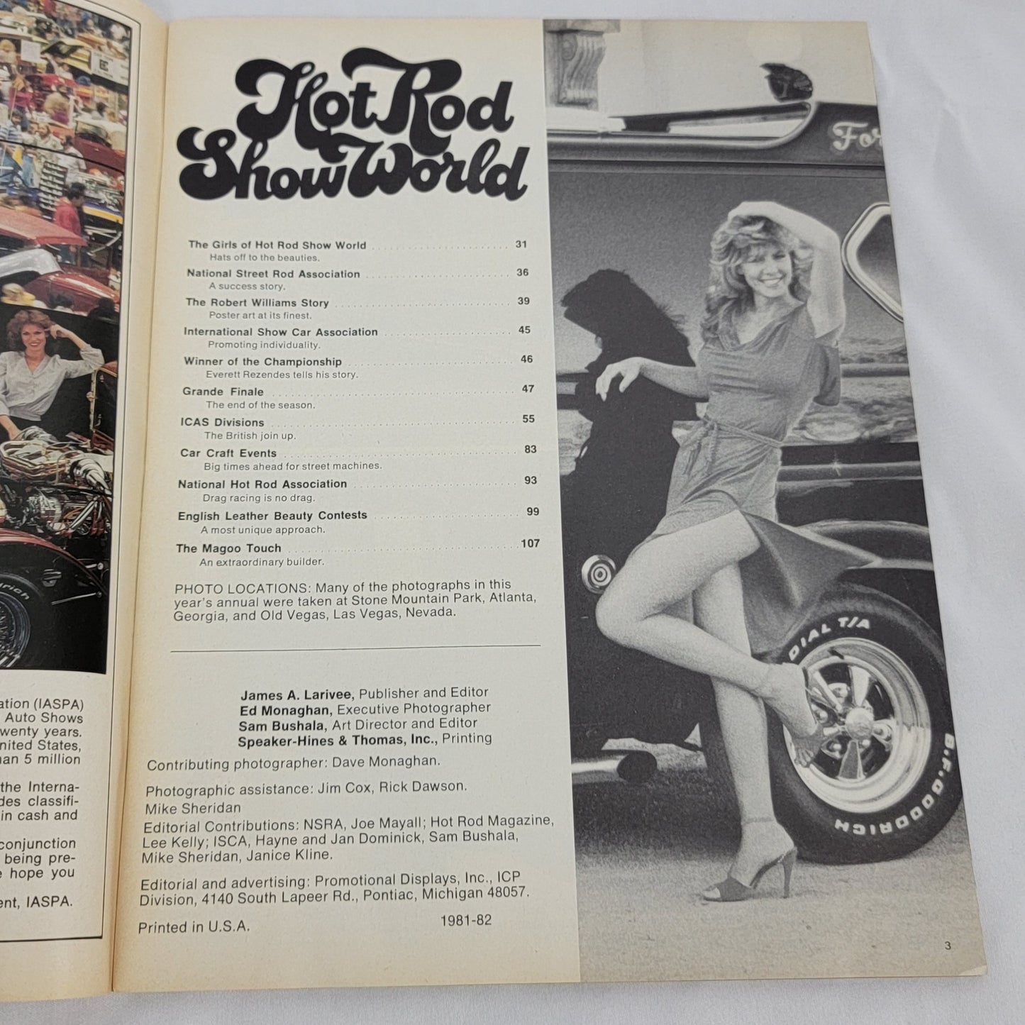 HOT ROD SHOW WOLRD Magazine, 1982 ANNUAL – Lost Sheep Collectibles