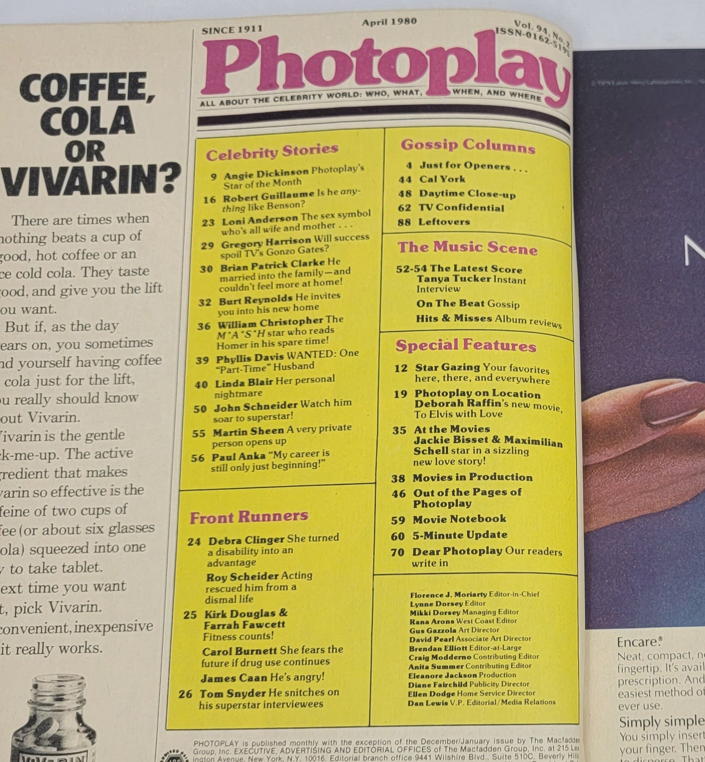 PHOTOPLAY Magazine, April, 1980