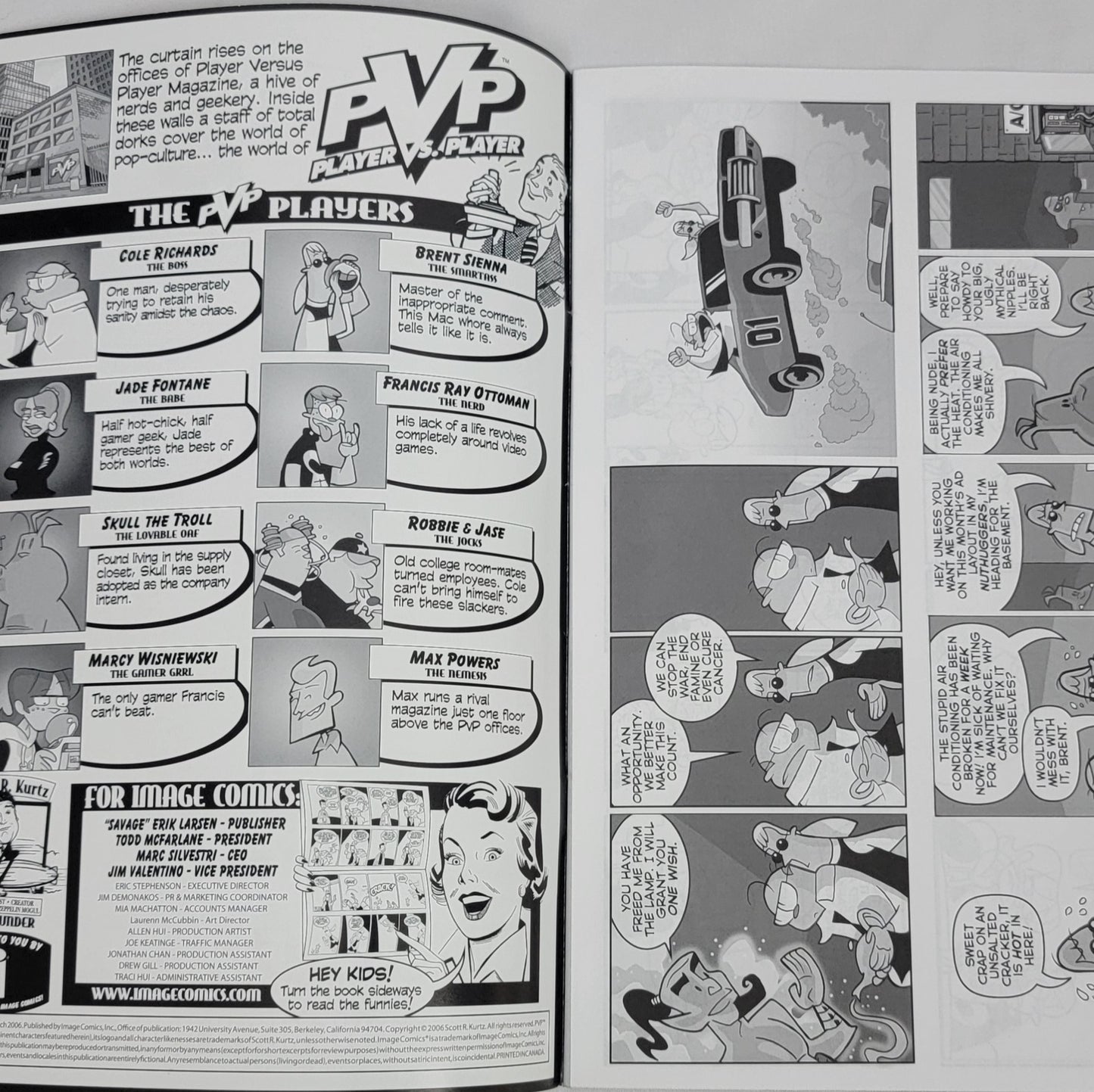 PVP, Player Vs. Player Comic Book. Vol 2 #25, March 2006.