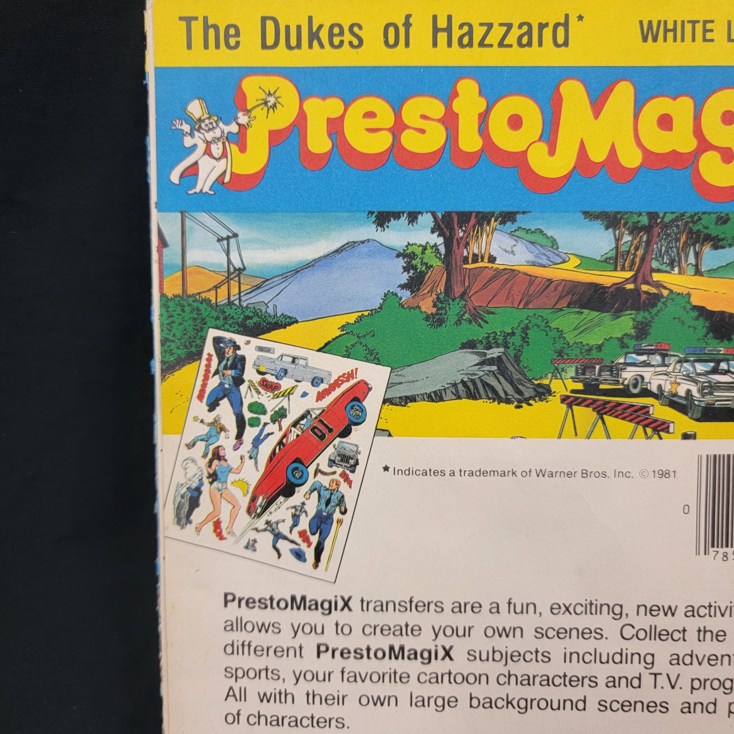 Presto Magix Rub Down, Dukes Of Hazzard "White Lightning" - 1981