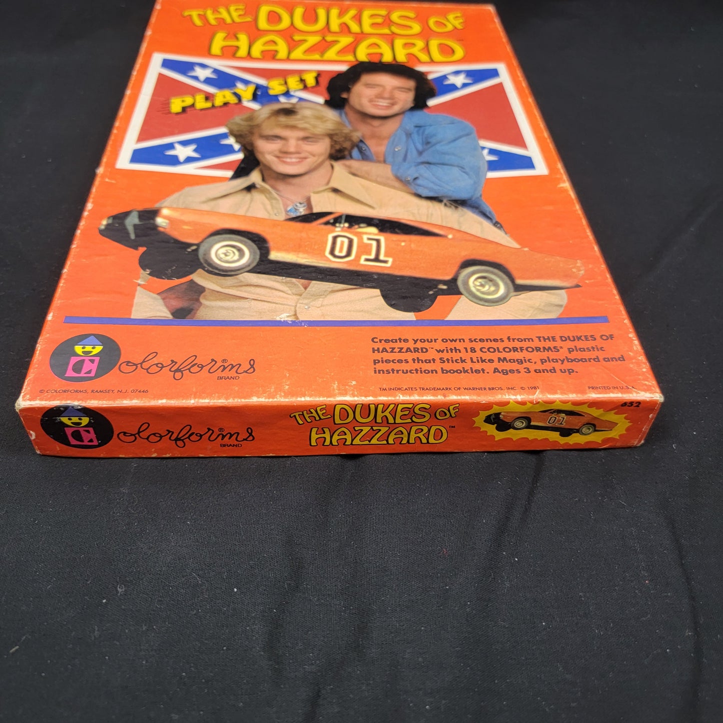 Dukes Of Hazzard Colorforms Playset - 1981