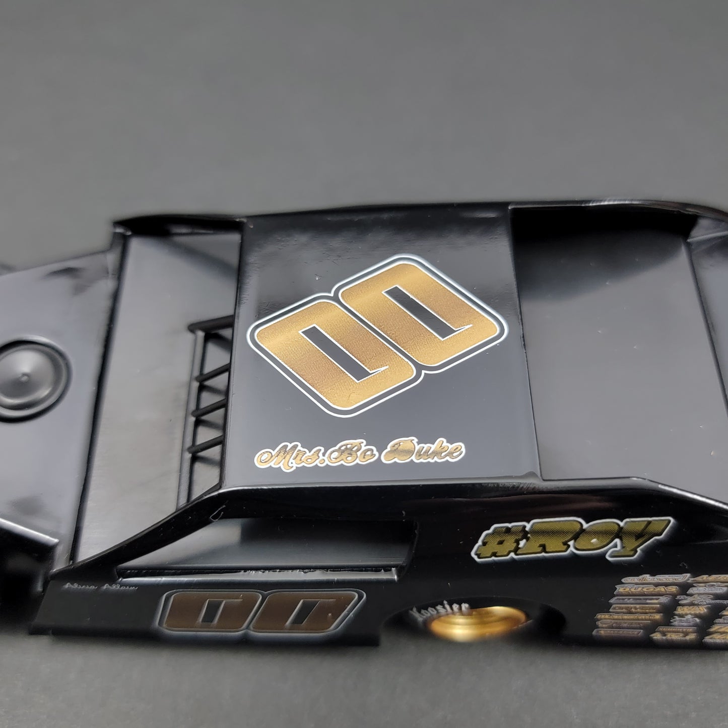 Bo's Extravaganza "Double Zero" Black #00 Modified Race car