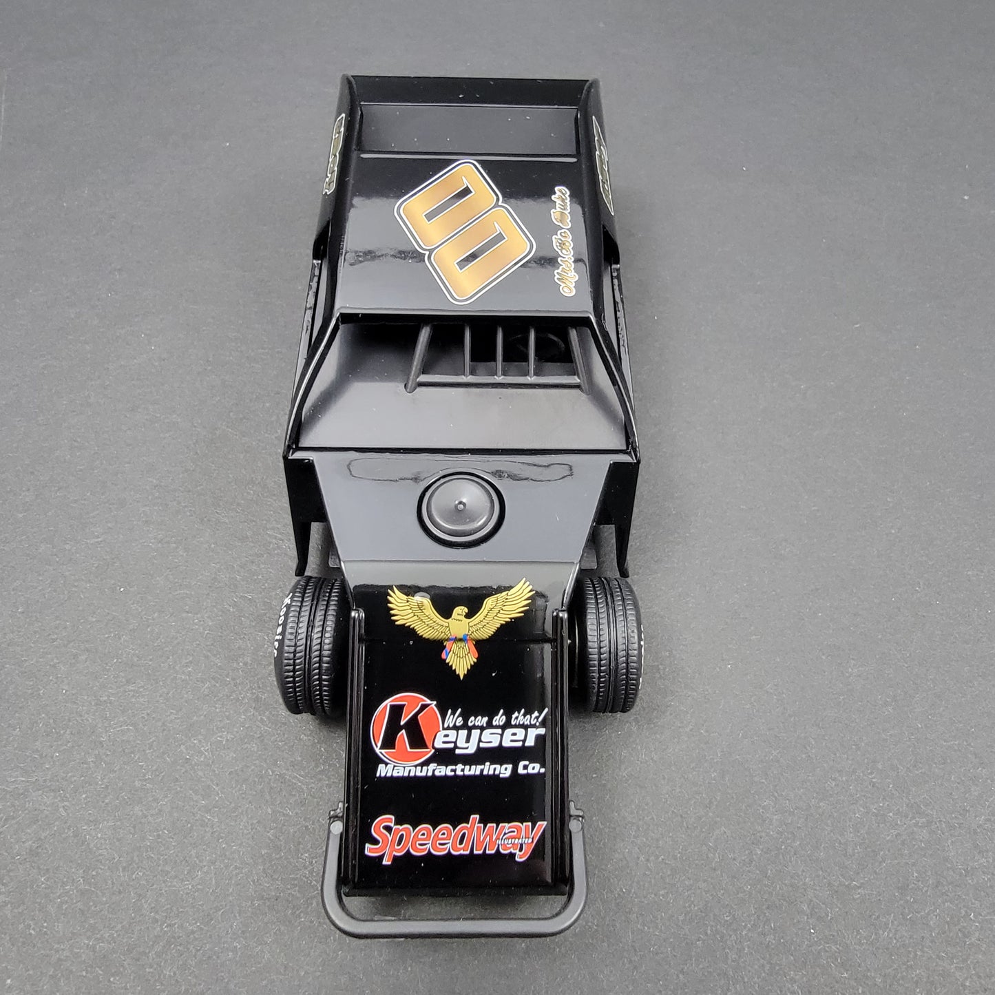 Bo's Extravaganza "Double Zero" Black #00 Modified Race car