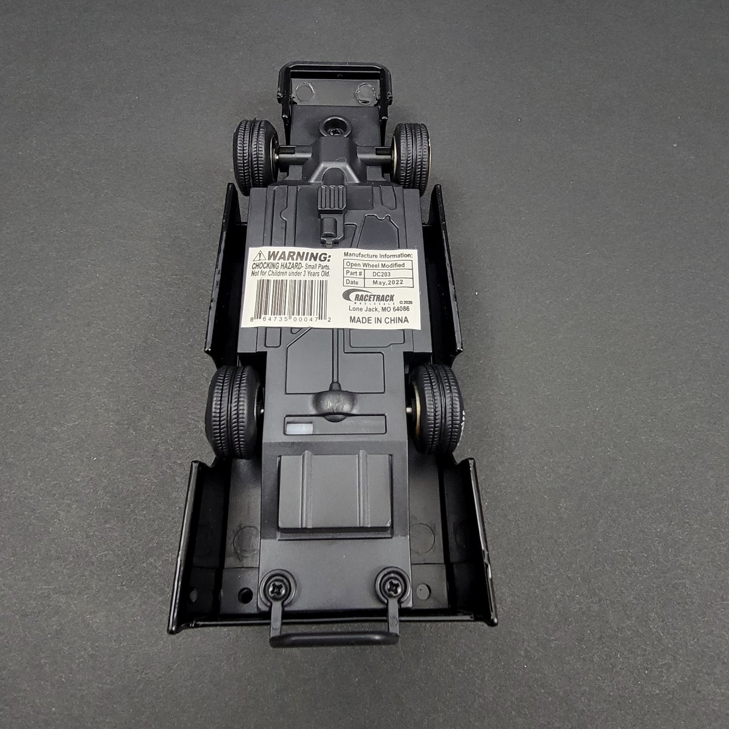 Bo's Extravaganza "Double Zero" Black #00 Modified Race car