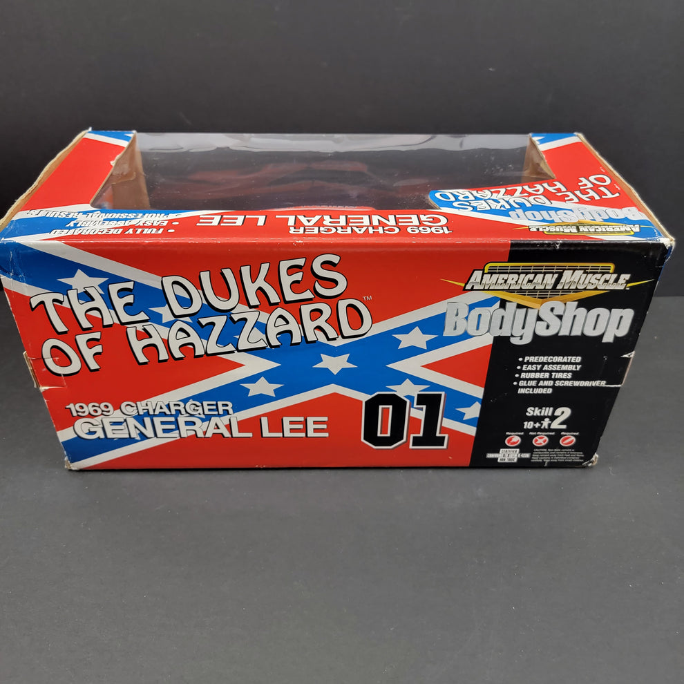118 1969 Dodge Charger "General Lee" Body Shop Diecast Activity Set Lost Sheep Collectibles