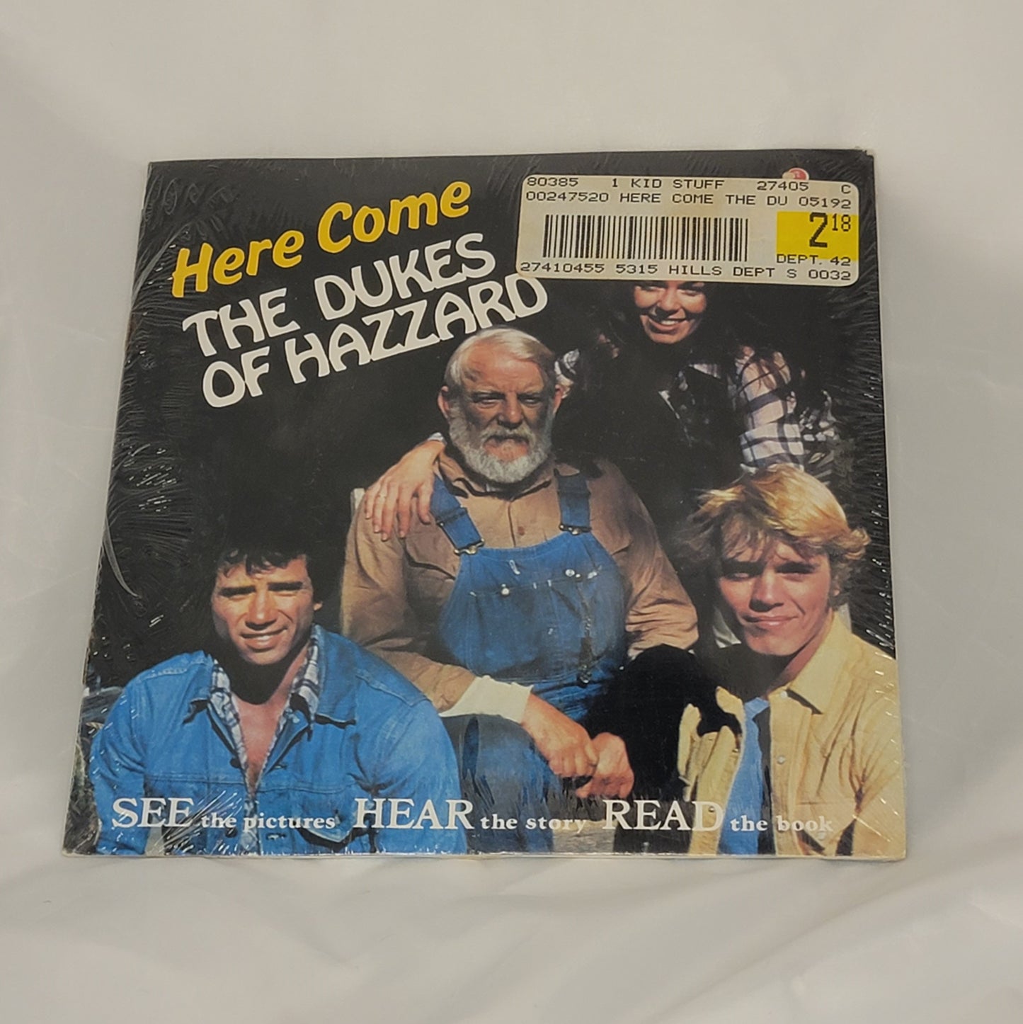 SEALED - Dukes Of Hazzard (Here Come) - See, Hear, Read Record and Book