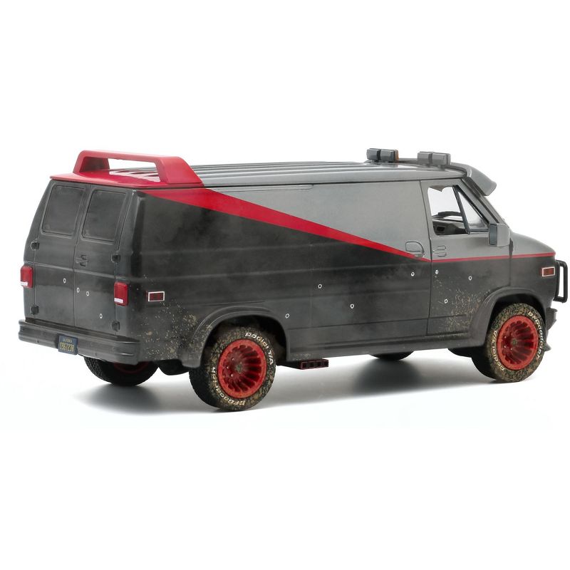 1:24 1983 GMC Vandura "A-TEAM", Weathered W/Bullet Holes