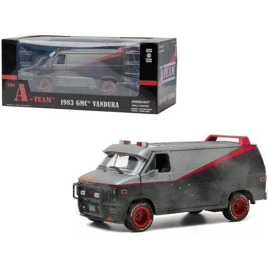 1:24 1983 GMC Vandura "A-TEAM", Weathered W/Bullet Holes